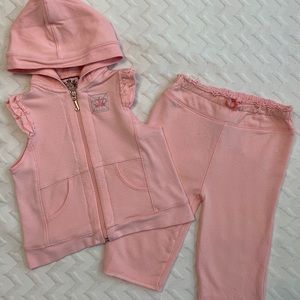 ADORABLE KIDS PINK JUICY COUTURE TRACK SUI…